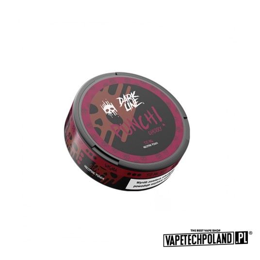Woreczki nikotynowe Dark Line - Cherry 50mg -zdjęcie numer 1