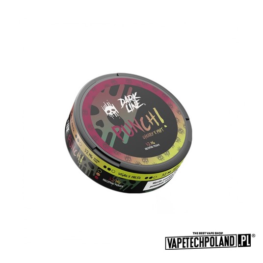Woreczki nikotynowe Dark Line - Cherry Mint 32mg -zdjęcie numer 1