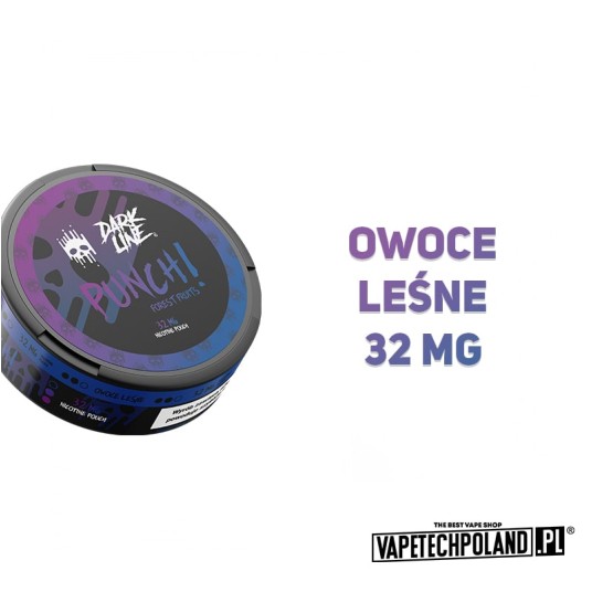 Woreczki nikotynowe Dark Line - Forest Fruits 32mg -zdjęcie numer 2