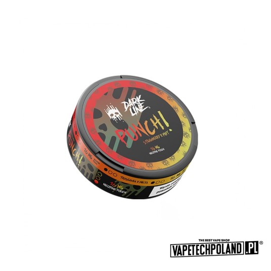 Woreczki nikotynowe Dark Line - Strawber Mint 16mg -zdjęcie numer 1