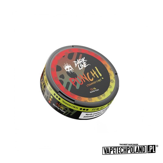 Woreczki nikotynowe Dark Line - Strawber Mint 50mg -zdjęcie numer 1