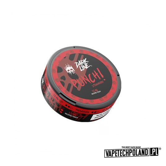 Woreczki nikotynowe Dark Line - Strawberry 32mg -zdjęcie numer 1