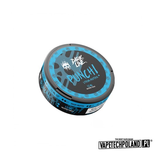 Woreczki nikotynowe Dark Line - Strong Menthol 32m -zdjęcie numer 1