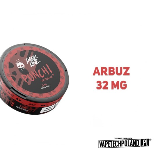 Woreczki nikotynowe Dark Line - Watermelon 32mg -zdjęcie numer 2