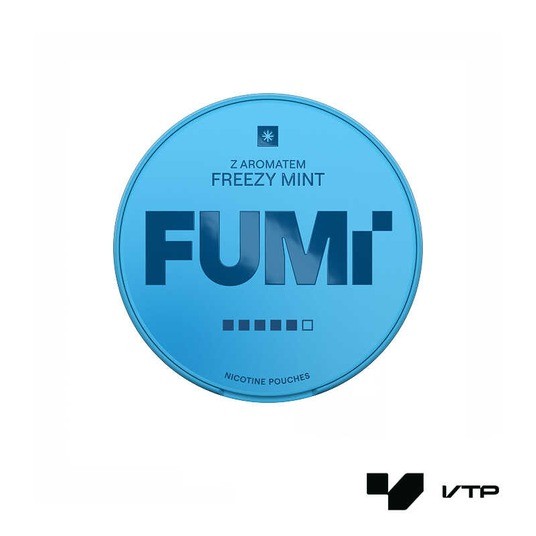**Woreczki nikotynowe FUMI - FREEZY MINT ULTRA STRONG 13.5MG -zdjęcie numer 1