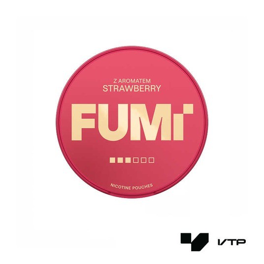 **Woreczki nikotynowe FUMI - TANGY STRAWBERRY STRONG 8MG -zdjęcie numer 1