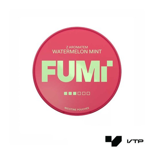 **Woreczki nikotynowe FUMI - WATERMELON MINT STRONG 8MG -zdjęcie numer 1