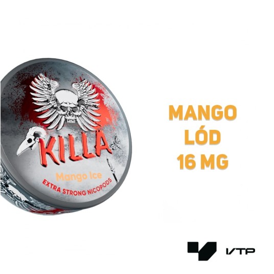 Woreczki nikotynowe - KILLA Mango Ice 16MG -zdjęcie numer 2