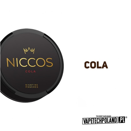 Woreczki nikotynowe - NICCOS Cola 24mg -zdjęcie numer 2