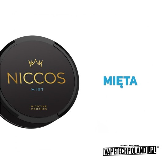 Woreczki nikotynowe - NICCOS Mint 24mg -zdjęcie numer 2