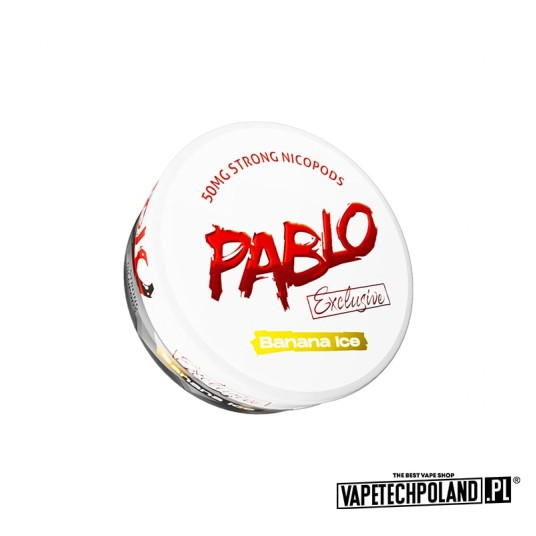 Woreczki nikotynowe - PABLO Exclusive Banana Ic 50 -zdjęcie numer 1