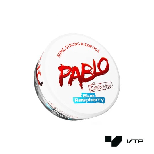 Woreczki nikotynowe - PABLO Exclusive Blue Rasp -zdjęcie numer 1