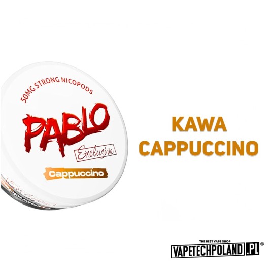 *Woreczki nikotynowe - PABLO Exclusive Cappuccino -zdjęcie numer 2