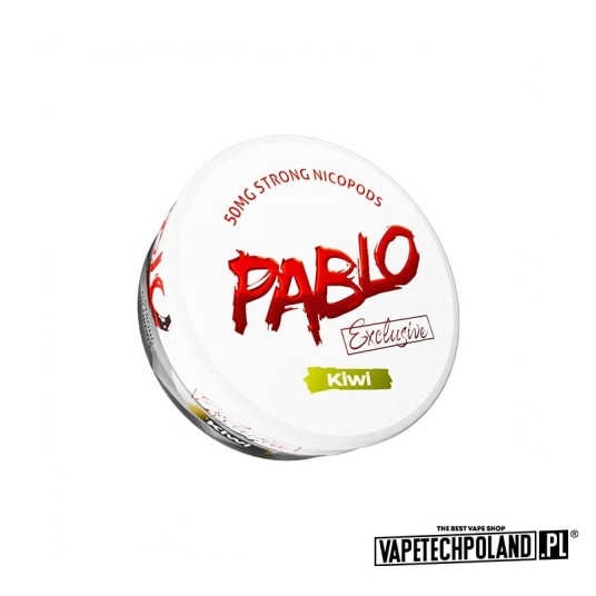 Woreczki nikotynowe - PABLO Exclusive Kiwi 50mg -zdjęcie numer 1
