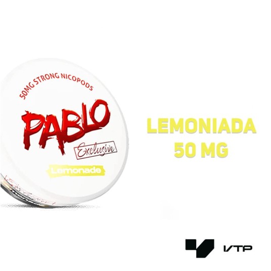 *Woreczki nikotynowe - PABLO Exclusive Lemonade -zdjęcie numer 2