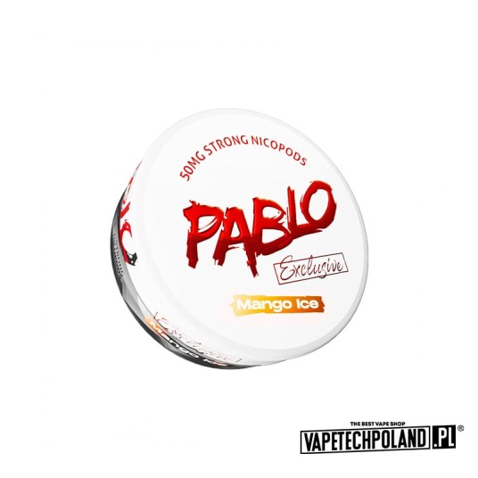 *Woreczki nikotynowe - PABLO Exclusive Mango Ice 5 -zdjęcie numer 1