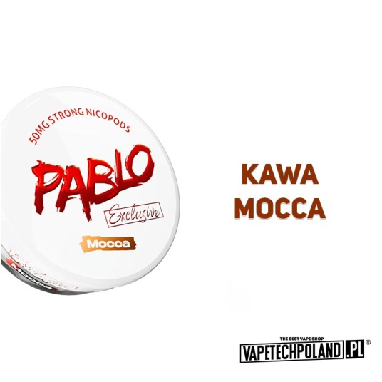 Woreczki nikotynowe - PABLO Exclusive Mocca 50mg -zdjęcie numer 2