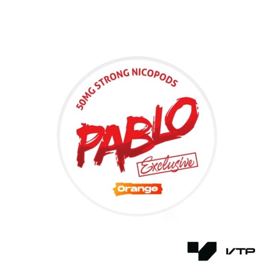 Woreczki nikotynowe - PABLO Exclusive Orange -zdjęcie numer 1