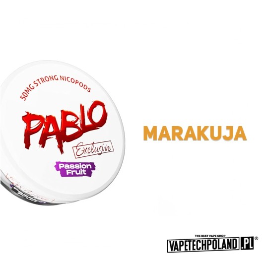 Woreczki nikotynowe - PABLO Exclusive Pass Fruit -zdjęcie numer 2