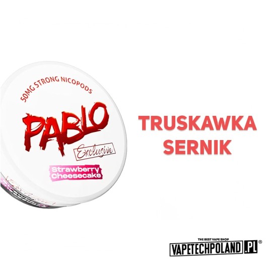 Woreczki nikotynowe - PABLO Exclusive Straw Cheese -zdjęcie numer 2