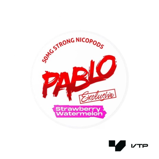 *Woreczki nikotynowe - PABLO Exclusive Straw Water -zdjęcie numer 1