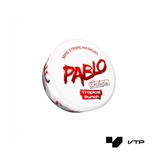 *Woreczki nikotynowe - PABLO Exclusive Tropical 50 -zdjęcie numer 1