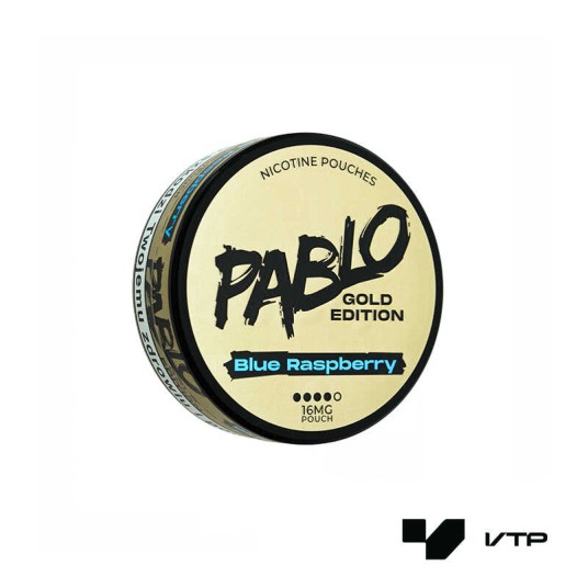 **Woreczki nikotynowe - PABLO GOLD Blue Rasp 16MG -zdjęcie numer 1