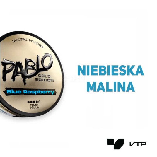 Woreczki nikotynowe - PABLO GOLD Blue Raspberry 24 -zdjęcie numer 2
