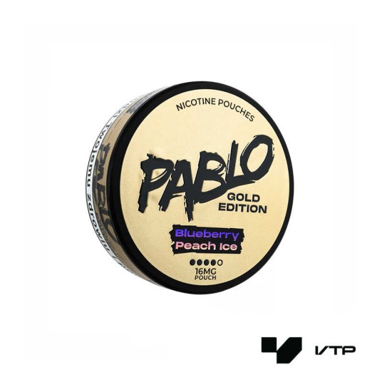 **Woreczki nikotynowe - PABLO GOLD Blueb Peach Ice -zdjęcie numer 1