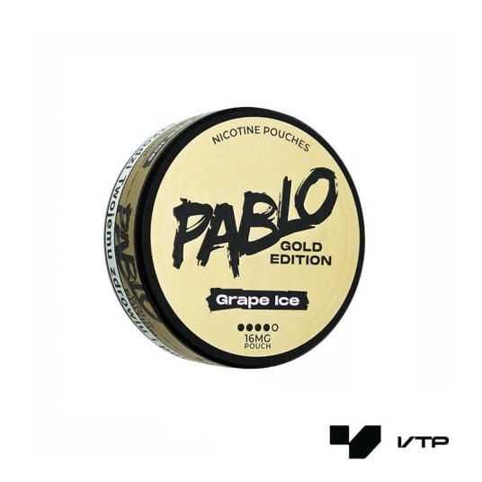 **Woreczki nikotynowe - PABLO GOLD Grape Ice 16MG -zdjęcie numer 1