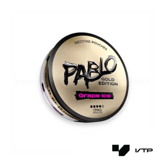 *Woreczki nikotynowe - PABLO GOLD Grape Ice 24MG -zdjęcie numer 1