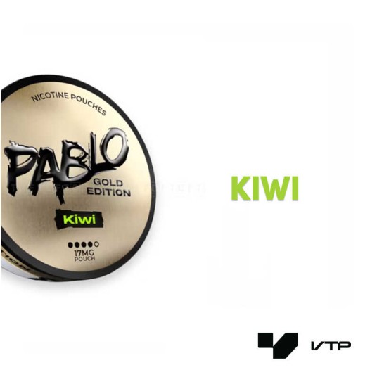 **Woreczki nikotynowe - PABLO GOLD Kiwi 16MG -zdjęcie numer 3