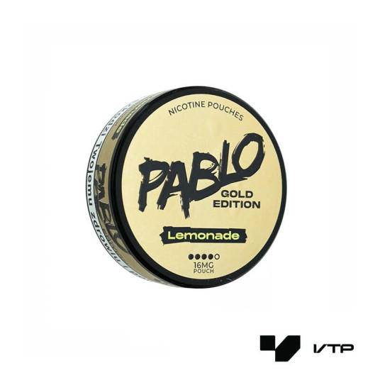 **Woreczki nikotynowe - PABLO GOLD Lemonade 16MG -zdjęcie numer 1