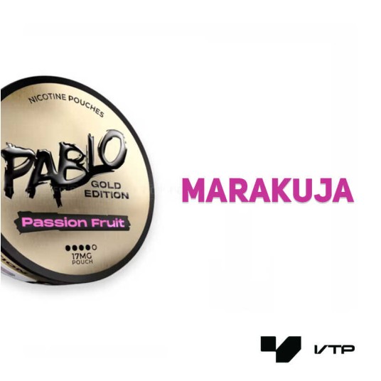 Woreczki nikotynowe - PABLO GOLD Passion Fruit 24M -zdjęcie numer 2