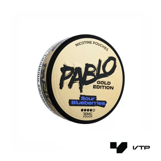 **Woreczki nikotynowe - PABLO GOLD Sour Blueberry -zdjęcie numer 1