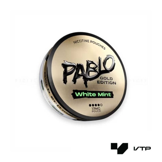 **Woreczki nikotynowe - PABLO GOLD White Mint 16MG -zdjęcie numer 1