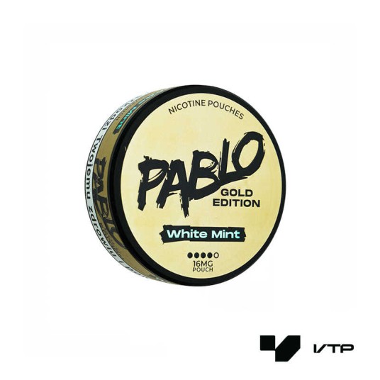 **Woreczki nikotynowe - PABLO GOLD White Mint 16MG -zdjęcie numer 1