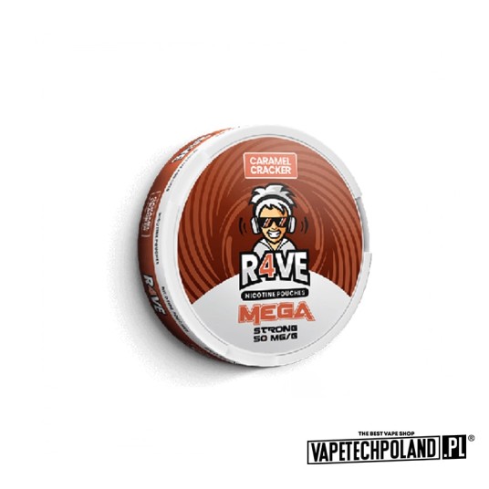 Woreczki Nikotynowe R4VE - Caramel Cracker 30MG -zdjęcie numer 1