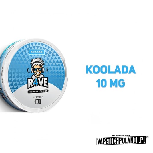 Woreczki Nikotynowe R4VE - Ice Cool 10MG -zdjęcie numer 2