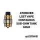 *Atomizer Lost Vape Centaurus Sub-Ohm - Gold -zdjęcie numer 2