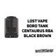Boro Tank Lost Vape - Centaurus RBA - Black Brown -zdjęcie numer 2