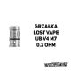 Grzałka - Lost Vape UB V4 M7 - 0.2ohm (5szt. -zdjęcie numer 2