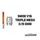 Grzałka - Smok V16 Triple Mesh - 0.15ohm (3szt.) -zdjęcie numer 2