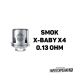 Grzałka - Smok V8 X-BABY X4 - 0.13ohm (3szt.) -zdjęcie numer 2