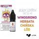 *LIQUID DARK LINE BLACK SALT - GRAPE CHI TEA IC 20 -zdjęcie numer 2
