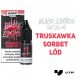 *LIQUID DARK LINE BLACK SALT - STRAW SORBET ICE 20 -zdjęcie numer 2