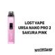 Pod Lost Vape Ursa Nano Pro II - Sakura Pink -zdjęcie numer 2