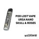 Pod Lost Vape Ursa Nano - Skull & Roses -zdjęcie numer 2