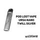 Pod Lost Vape Ursa Nano - Twill Silver -zdjęcie numer 2