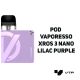 POD Vaporesso Xros 3 Nano - Lilac Purple -zdjęcie numer 2